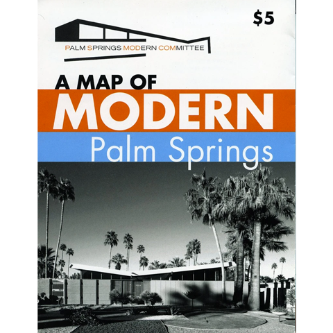 Map of Modern Palm Springs